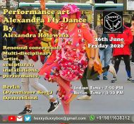 Alexandra Fly Dance home pandemic pefrormance 2